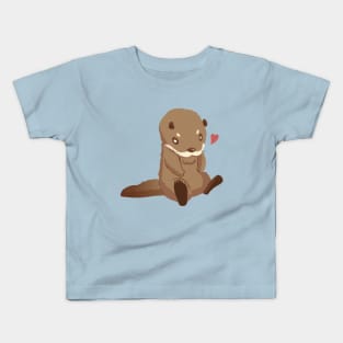 Baby Otter Kids T-Shirt